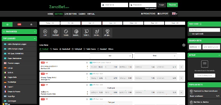 Zanzibet - Ecocash betting sites