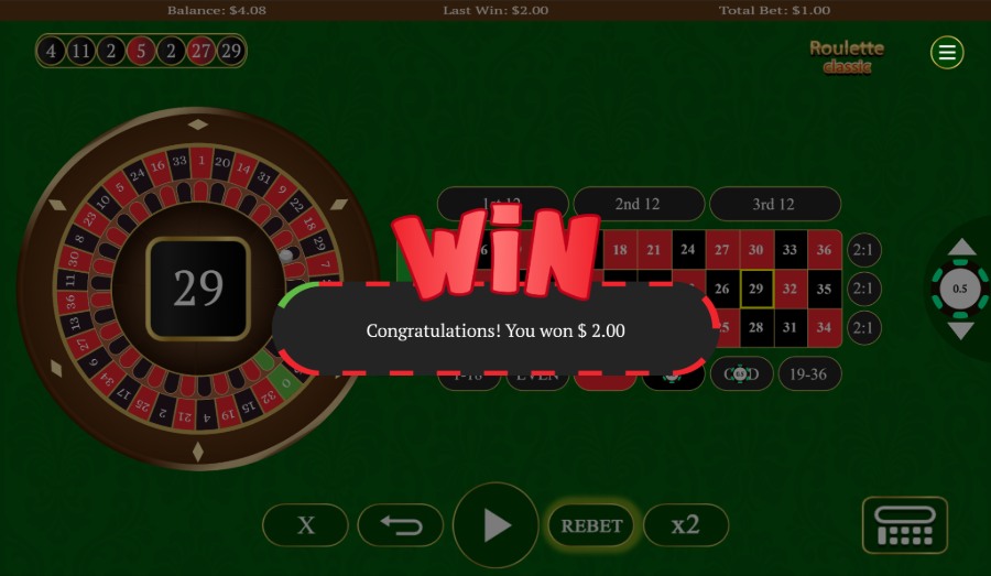 PremierBet ZW roulette