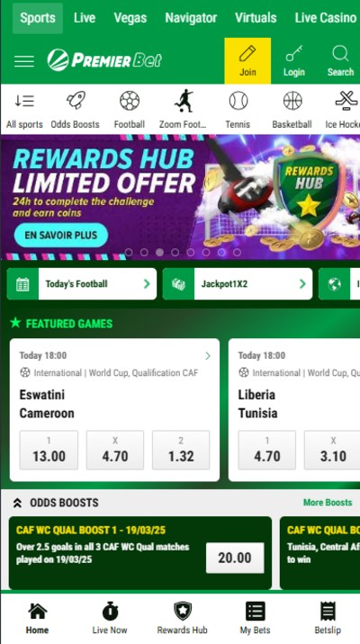 PremierBet app Zimbabwe