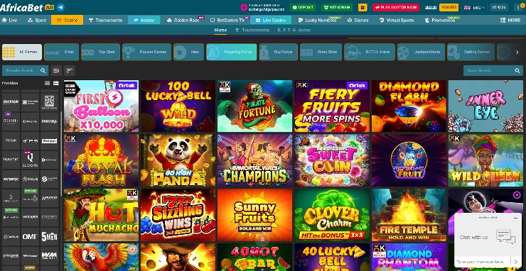 AfricaBet Casino Fast Ecocash Withdrawal