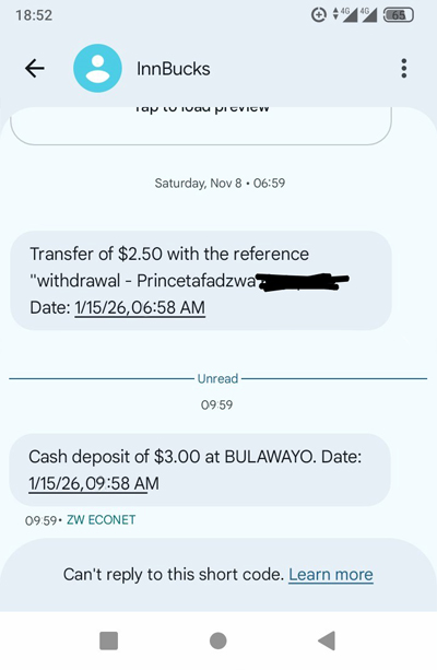 Spin City Ecocash Payout