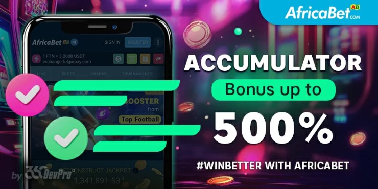 AfricaBet accumulator bonus