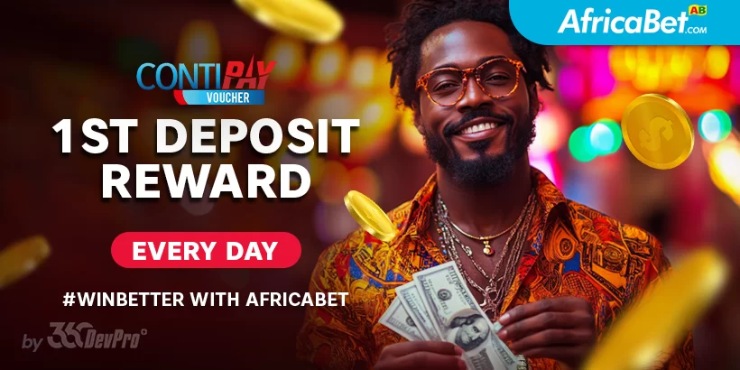 Africabet first deposit bonus everyday