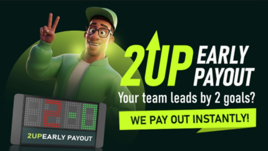 LuckyBets ZW 2Up Early Payout Bonus