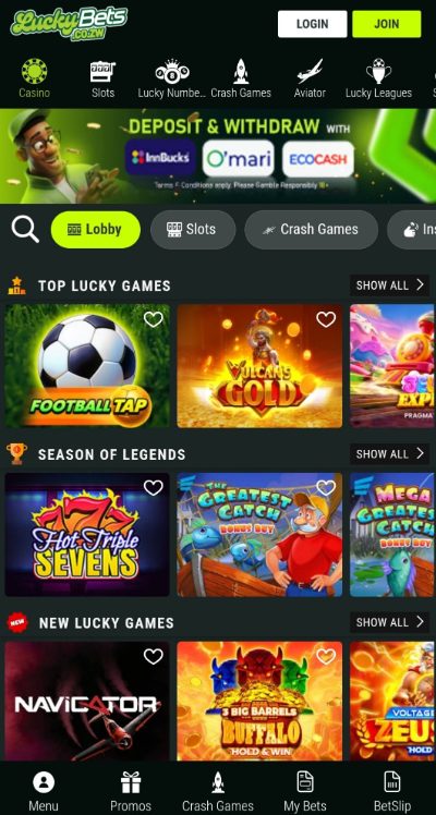 LuckyBets ZW Login Guide