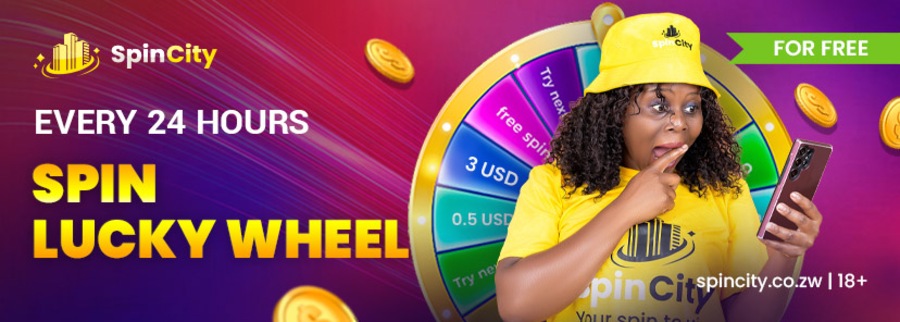 Spin City ZW Lucky Wheel bonus
